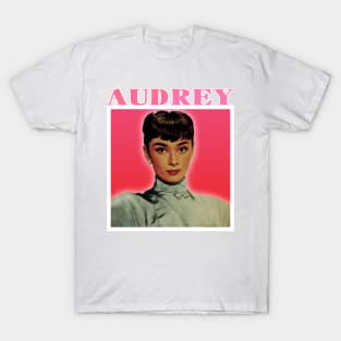 Audrey-Retro Potrait T-Shirt